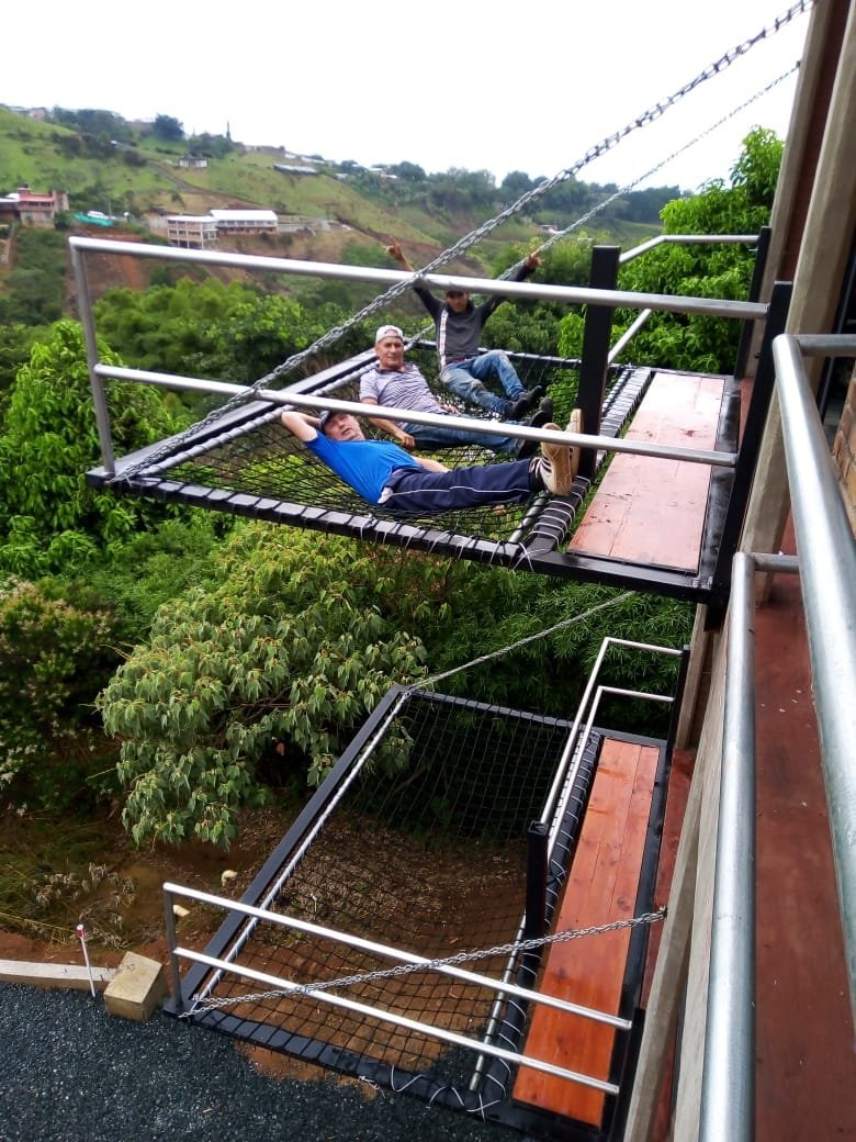 Malla Triple Nylon probada con personas